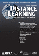 Distance Learning, Volume 13, Issue 4