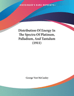 Distribution of Energy in the Spectra of Platinum, Palladium, and Tantalum (1911)