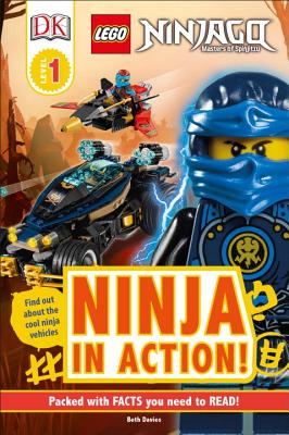 DK Readers L1: Lego Ninjago: Ninja in Action - Davies, Beth