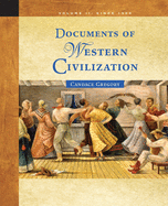 Documents of Western Civilization Volume II: Since 1500