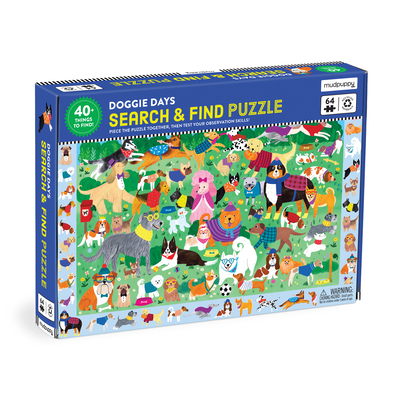 Doggie Days 64 PC Search & Find Puzzle - Mudpuppy, and Chen, Belinda