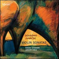 Dohnnyi, Jancek: Violin Sonatas - Arnon Erez (piano); Hagai Shaham (violin)