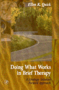 Doing What Works in Brief Therapy: A Strategic Solution Focused Approach