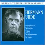 Dokumente einter Sängerkarriere: Hermann Uhde