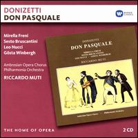 Donizetti: Don Pasquale - Gösta Winbergh (vocals); Guido Fabbris (vocals); Leo Nucci (vocals); Mirella Freni (vocals); Sesto Bruscantini (vocals);...