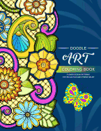 Doodle Art Coloring BOOKS: Flower and Animals Pattern