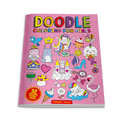 Doodle Coloring for Kids: Pink Edition - Wonder House Books