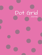 Dot Grid Journal: Black Paper Dot Grid Notebook - 8.5 x 11: Happy Notebook - A Black Paper Dot Grid Notebook For Use With Gel Pens - Reverse Color Journal With Black Pages - Blackout Journal