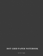 Dot Grid Paper 8.5 X 11: 5mm Square Grid Pad Journal Letter Size - Bullet Dotted Notebook Paper Graph For Take Notes, Task or Drawing