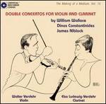 Double Concertos for Violin & Clarinet: William Wallace, Dinos Constantinides, James Niblock