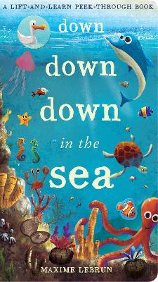 Down Down Down in the Sea: A lift-and-learn peek-through book - Litton, Jonathan