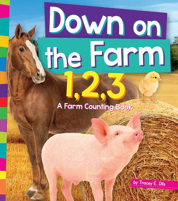 Down on the Farm 1, 2, 3: A Farm Counting Book - Dils, Tracey E