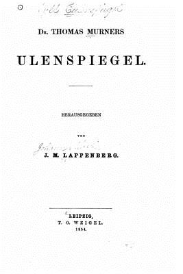 Dr. Thomas Murners Ulenspiegel - Lappenberg, J M