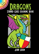 Dragons Stained Glass Coloring Book