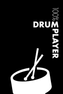 Drummers Notebook: Cool Drum Players Journal - Drum Teacher Appreciation Gift