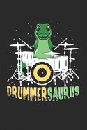 DrummerSaurus: Notizbuch fr Musik - und / Reptilienliebhaber