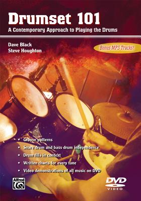 Drumset 101: A Contemporary Approach to Playing the Drums, DVD - Black, Dave, and Houghton, Steve