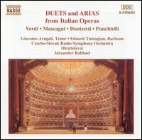 Duets & Arias from Italian Operas - Eduard Tumagian (baritone); Giacomo Aragall (tenor); Czecho-Slovak Radio Symphony Orchestra; Alexander Rahbari (conductor)