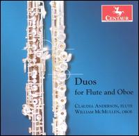 Duos for Flute and Oboe - Catherine Herbener (piano); Claudia Anderson (flute); William McMullen (oboe)