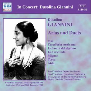 Dusolina Giannini Sings Arias and Duets - 
