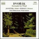 Dvorák: Serenade for Wind; Leos Janácek: Mládi; George Enescu: Dixtuor