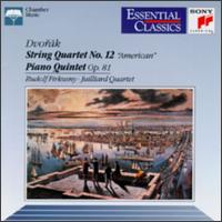 Dvorák: String Quartet No.12; Piano Quintet - Claus Adam (cello); Earl Carlyss (violin); Joel Krosnick (cello); Juilliard String Quartet; Raphael Hillyer (viola);...