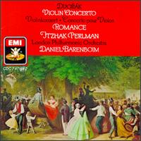 Dvork: Violin Concerto; Romance - Itzhak Perlman (violin); London Philharmonic Orchestra; Daniel Barenboim (conductor)