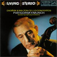 Dvork & Walton Cello Concertos - Gregor Piatigorsky (cello); Boston Symphony Orchestra; Charles Mnch (conductor)