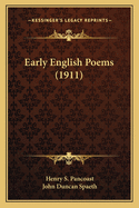 Early English Poems (1911)