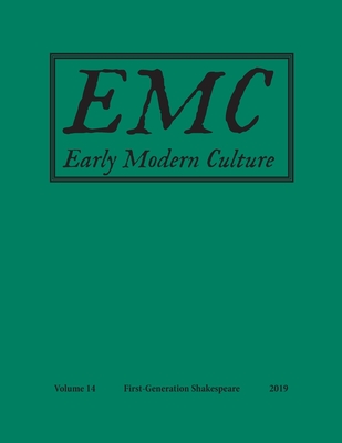 Early Modern Culture:: Vol. 14 - Stockton, Will (Editor), and O'Leary, Niamh (Editor)