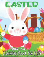 EASTER Coloring Book For Kids: An Activity Book and Easter Basket Stuffer for Kids Ages 4-8