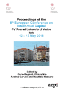 Ecic 2016 - Proceedings of the 8th European Conference on Intellectual Capital