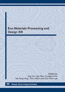 Eco-Materials Processing and Design XIII