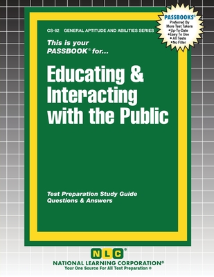 Educating & Interacting with the Public - Passbooks (Compiled by)