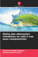 Efeito das altera??es climticas no solo e nos seus componentes