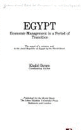 Egypt: Economic Management in a Period of Transition