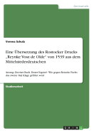 Eine ?bersetzung des Rostocker Drucks "Reynke Vosz de Olde" von 1539 aus dem Mittelniederdeutschen: Auszug: Zweites Buch. Erstes Kapitel - Wie gegen Reineke Fuchs das zweite Mal Klage gef?hrt wird