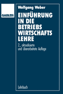 Einfhrung in die Betriebswirtschaftslehre