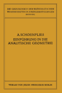 Einf?hrung in die analytische geometrie der ebene und des raumes