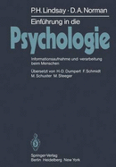 Einfuhrung in Die Psychologie: Informationsaufnahme Und -Verarbeitung Beim Menschen