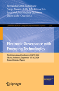 Electronic Governance with Emerging Technologies: Third International Conference, EGETC 2024, Jakarta, Indonesia, September 25-26, 2024, Revised Selected Papers