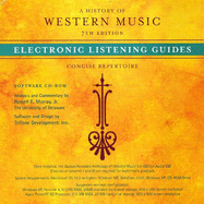 Electronic Listening Guides: Concise Repertoire: For a History of Western Music, Seventh Edition