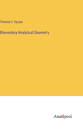 Elementary Analytical Geometry