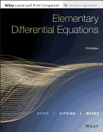 Elementary Differential Equations