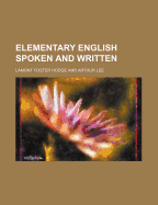 Elementary English Spoken and Written