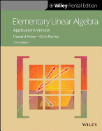 Elementary Linear Algebra: Applications Version