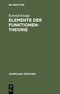 Elemente der Funktionentheorie