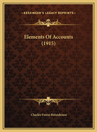 Elements of Accounts (1915)