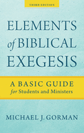 Elements of Biblical Exegesis