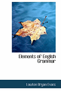 Elements of English Grammar